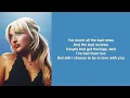 Bad Reviews - Sabrina Carpenter (lyrics)