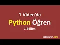 1 da Python Dersleri ile Python Programlama icin mukemmel bir baslangic yapin 1 Bolum