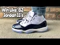 Air Jordan 11 Win Like 82 on feet