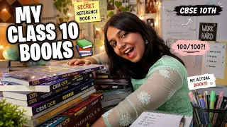 Every Book I’m Using for Class 10 📚 | CBSE 10th Books I ACTUALLY Use