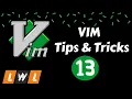 013 - How to process a shell command in VIM file VIM Editor