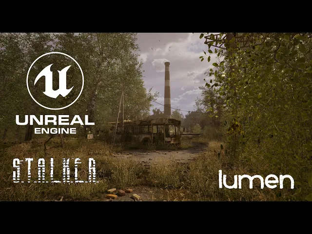 [UE5] [Lumen] S.T.A.L.K.E.R. Shadows of Chernobyl. Location Agroprom.