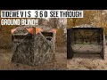 The NEW TideWe Vis360 SEE THROUGH Ground Blind