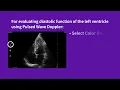 Vscan Air Using presets for left ventricular evaluation