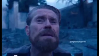 Willem Dafoe Looking Up