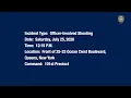 101st Precinct Officer-Involved Shooting July 25 2026