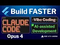 Build Flutter Apps FASTER with Claude Code Opus 4 Crash Course