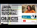 Java Basketball Game Tutorial Objects Classes Methods Variables and Constructors explained