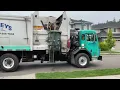 Murray s disposal McNeilus garbage truck pick up