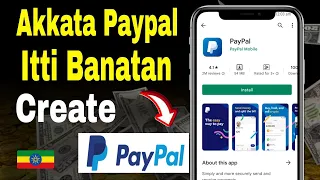 Akkata Paypal Itti Banatan How to Create Paypal Account