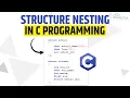 Nesting Structures in C Programming kya hai - Nested Structure C Tutorials