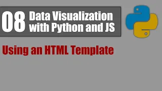 Data Visualization with Python and JS 08 Using an HTML Template