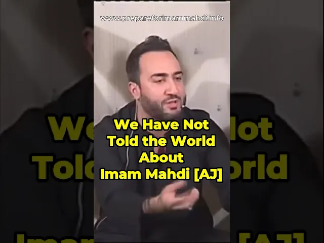 ⁣We Have Not Told the World About Imam Mahdi [AJ] |Sayed Ammar Nakshawani #imammahdi #prophetmuhammad
