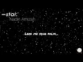 Nadin Amizah - star. ( Lyrics Video )
