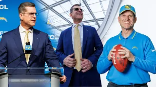 Jim Harbaugh s First 24 Hours As Chargers HC LA Chargers