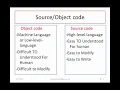 What is Source Code Object Code Computer Science Intro to Computer Programming in Urdu Hindi