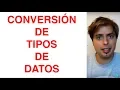 7 PROGRAMANDO EN JAVA CONVERSION DE TIPOS DE DATOS CASTING