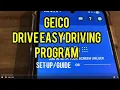 GEICO Drive Easy Driving App - Geico How to Save on Insurance with Drive Easy Driving App