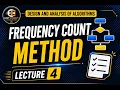 Frequency Count Method Time Space Complexity Explained with Examples DAA Lecture 4