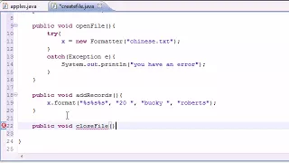 Java Programming Tutorial 80 Writing to Files YouTube