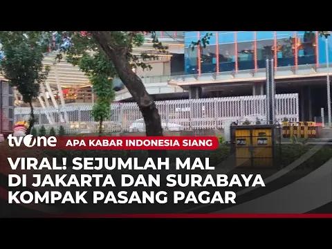 Heboh, Mal-mal di Surabya dan Jakarta Kompak Pasang Pagar Tinggi, Ada Apa?