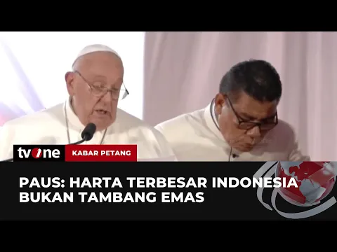 Paus Fransskus Ungkap Kekagumannya Terhadap Bhineka Tunggal Ika di Indonesia