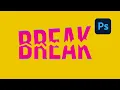 Download Lagu How To Break Text In Photoshop