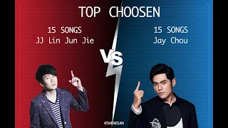 Download My Top 15 Choosen Jay Chou Vs JJ Lin Jun Jie Songs MP3