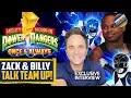 Blue Black Power Rangers On Amazing Once And Always Return David Yost Walter Emmanuel Jones
