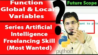 14 Function Global and Local Variables in Python Tutorial AI Series in Hindi Urdu