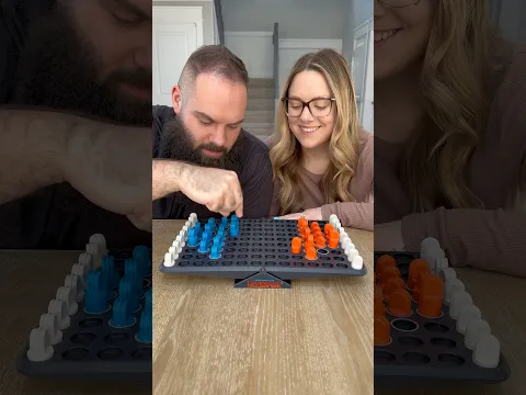 A Game Of Strategy and Balance?! #boardgames #gamenight #couple #fun