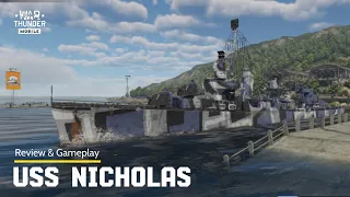 USS Nicholas | Sát Thần Săn Ngầm | War Thunder Mobile
