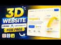 Build an Amazing 3D Business Website with Google Antigravity AI FREE HTML CSS JavaScript