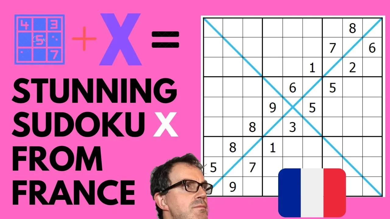 Stunning Sudoku X From France