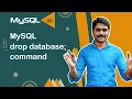 MySQL DROP DATABASE Command - MySQL Tutorial 06