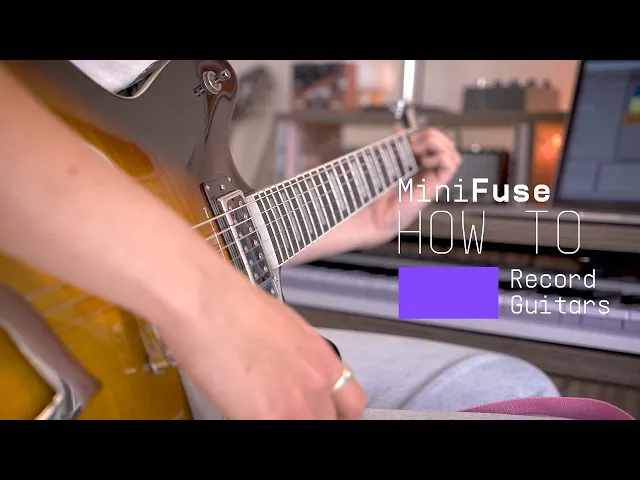 How to record a guitar