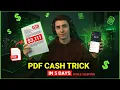 3 111 in 5 Days From a Simple PDF Made Money While I Slept