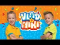 Pink vs Black Challenge for friends by Vlad and Niki