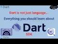 Dart SDK 2021 Dart Libraries Tools Dart VM Dart Compiler to JS Dart Features