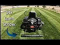 How To Build Your Own Lawn Striper How To Strip Your Lawn DIY Lawn Striper
