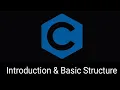 Basic Structure of C Programming Introduction to C Programming Prof Antony Vijay