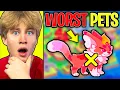 The Top 10 WORST PETS in PRODIGY