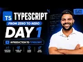 TypeScript Tutorial for Beginners Day 1 Types Type Inference
