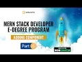 MERN Stack Developer E-Degree Add Component in React Part Kickstarter Eduonix