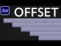 Offset Layers and Keyframes SOLVED After Effects