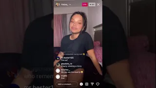Ftnbae is a FREAK WARNING 18 instagram live