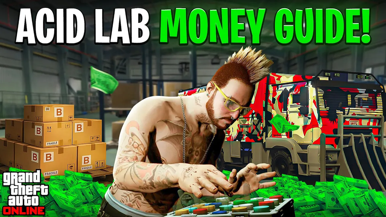 The ONLY GTA Online ACID LAB Guide You NEED to Make MILLIONS Completely Solo