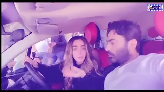 عشأنجي تامر حسني وهنا الزاهد وهدي المفتي وحمدي المرغني من كواليس فيلم بحبك 