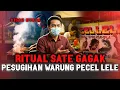 NEKAT BAKAR SATE GAGAK DI WARUNG‼️KISAH PESUGIHAN PEMILIK WARUNG PECEL LELE