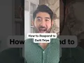 Here are 3 common guilt trips and how to respond to them with class and confidence